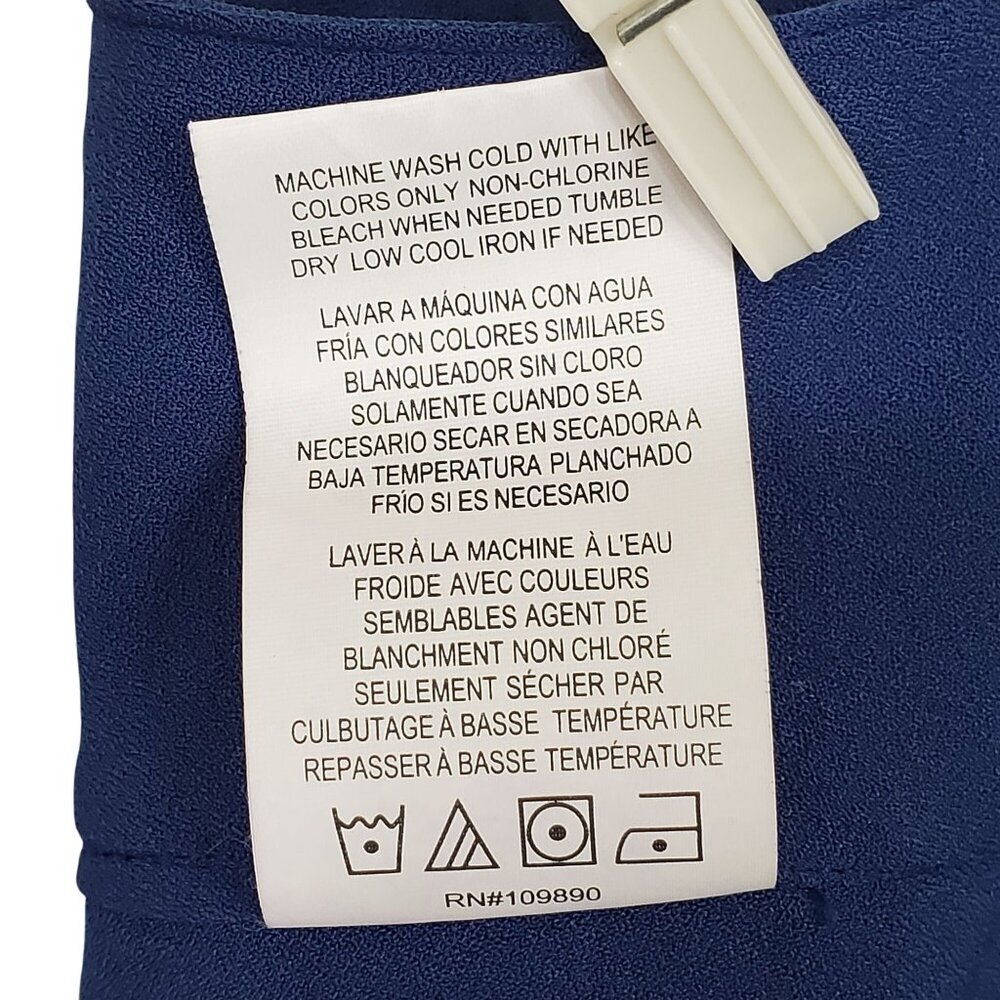 Melissa McCarthy NEW 1X Pants Flowy Cropped Capri Button Cuff Elastic Waist Hems - Picture 12 of 12